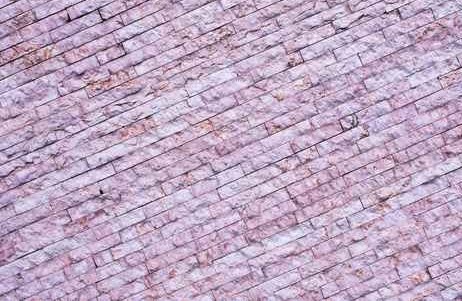 Purple Angled Brick effect Stone Wall Mural
