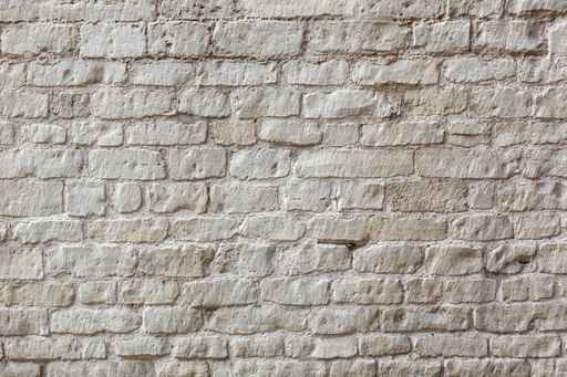 Old White Dark Brick effect Wall Mural