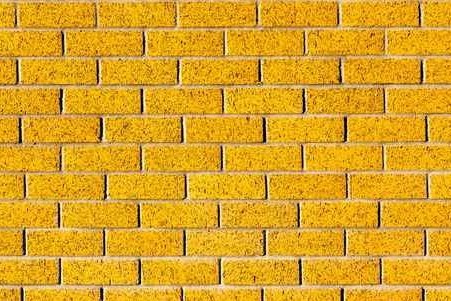 Yellow Brick effect Wall Mural