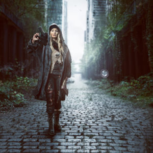 post apocalyptic survivor woman wallpaper