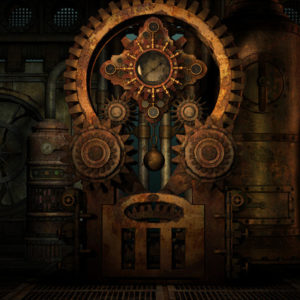 vintage engineering wallpaper mural