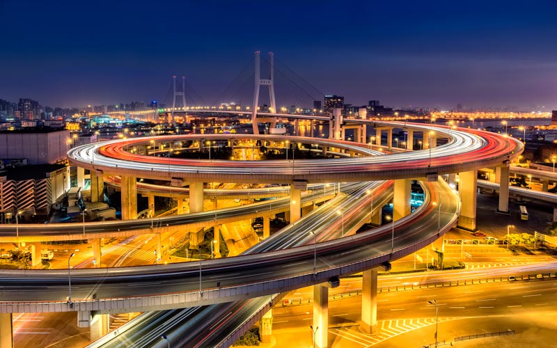 Nanpu Bridge 1x Collection - Pictowall Custom Wallpaper