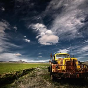 Yellow Truck 1x Collection - Pictowall Custom Wallpaper