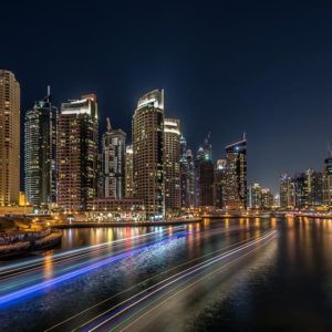 Dubai Marina 1x Collection - Pictowall Custom Wallpaper