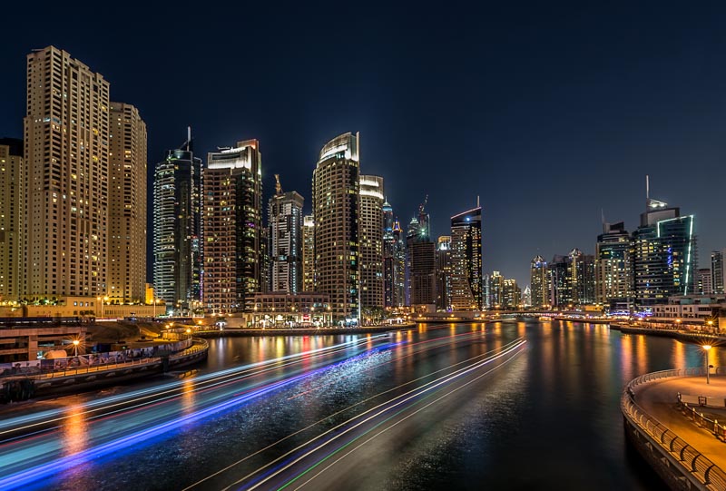 Dubai Marina 1x Collection - Pictowall Custom Wallpaper
