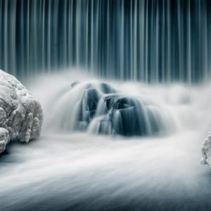 Icy Falls 1x Collection - Pictowall Custom Wallpaper