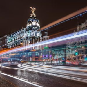 Madrid Traffic 1x Collection - Pictowall Custom Wallpaper