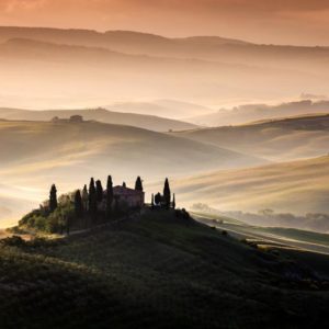 A Tuscan Country Landscape 1x Collection - Pictowall Custom Wallpaper