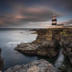 Lighthouse on Cliffs 1x Collection - Pictowall Custom Wallpaper