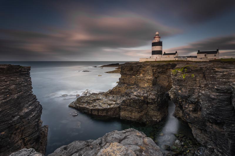Lighthouse on Cliffs 1x Collection - Pictowall Custom Wallpaper
