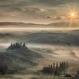 Tuscan Morning 1x Collection - Pictowall Custom Wallpaper