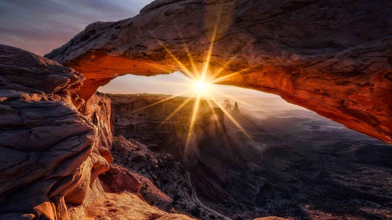 The Mesa Arch 1x Collection - Pictowall Custom Wallpaper