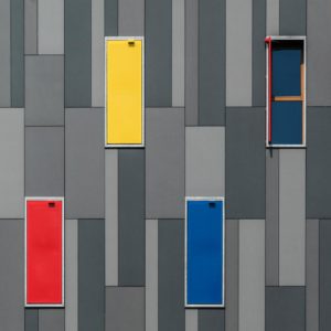 Three Colors and a Window 1x Collection - Pictowall Custom Wallpaper