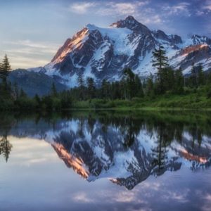 Sunrise on Mount Shuksan 1x Collection - Pictowall Custom Wallpaper