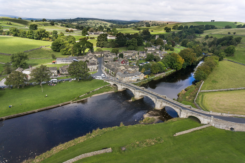 Burnsall Village Wallpaper mural