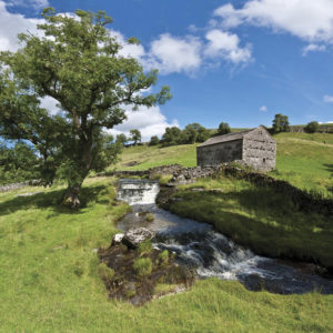 Cray Gill at the foot of the Kidstones Pass Wallpaper mural