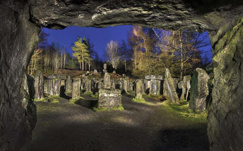 Druids Temple Wallpaper mural