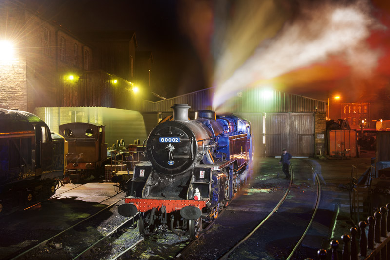 Haworth Train Sheds Wallpaper mural