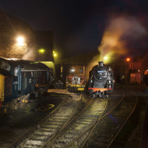 Haworth shunting yard Wallpaper mural