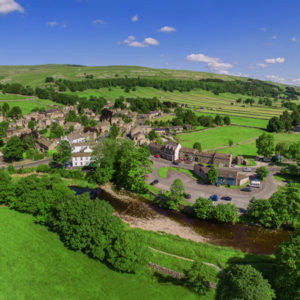 Kettlewell Aerial July Wallpaper mural