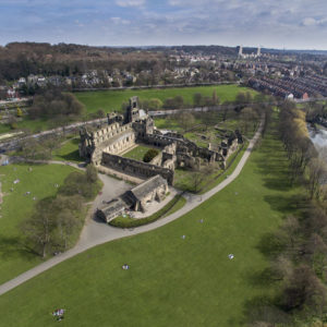 Kirkstall Abbey Leeds Wallpaper mural