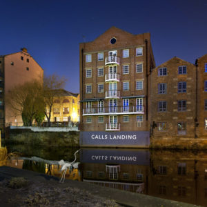 Leeds The Calls Canal View Wallpaper mural