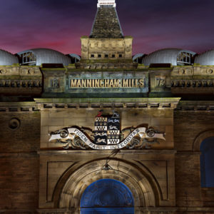 Manningham Mills entrance Wallpaper mural