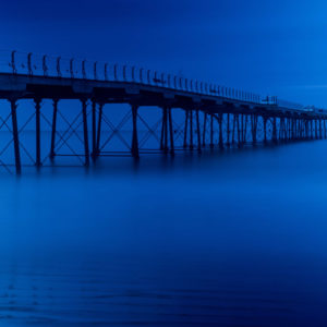 Saltburn by the Sea's Victorian pier Wallpaper mural