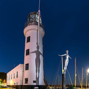 Scarbrough Lighthouse Wallpaper mural