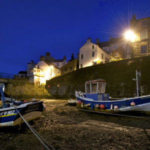 Staiths Low Tide Wallpaper mural