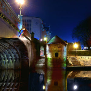 Station Rd Bridge York Wallpaper mural