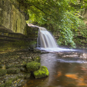 West Burton Falls Wallpaper mural