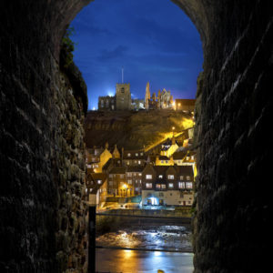 st Marys & st Hilda & steps Wallpaper mural