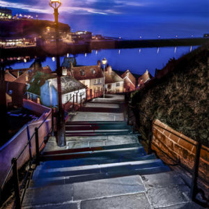 whitby 199 Steps Wallpaper mural