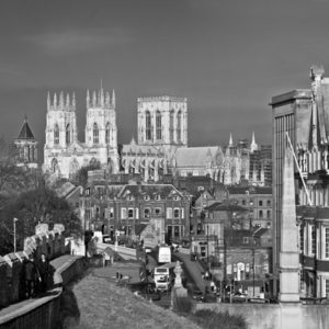 york city walls B&W Wallpaper mural